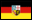 Flagge von Saarland